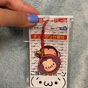 🐳 3 wise monkeys holographic Japanese keychain 🙈🙉🙊